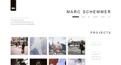 Desktop Screenshot of marcschemmer.com