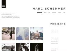 Tablet Screenshot of marcschemmer.com